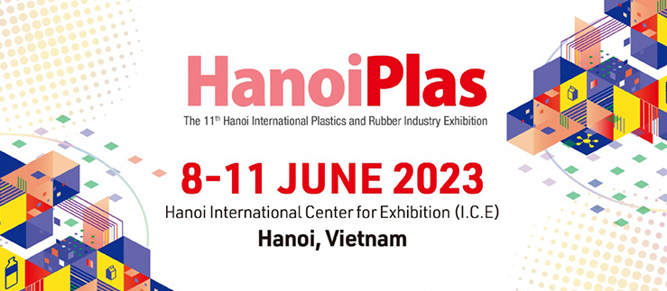 HanoiPlas Print Pack 第 11 回ハノイ国際プラスチック、ゴム、包装および印刷産業展示会